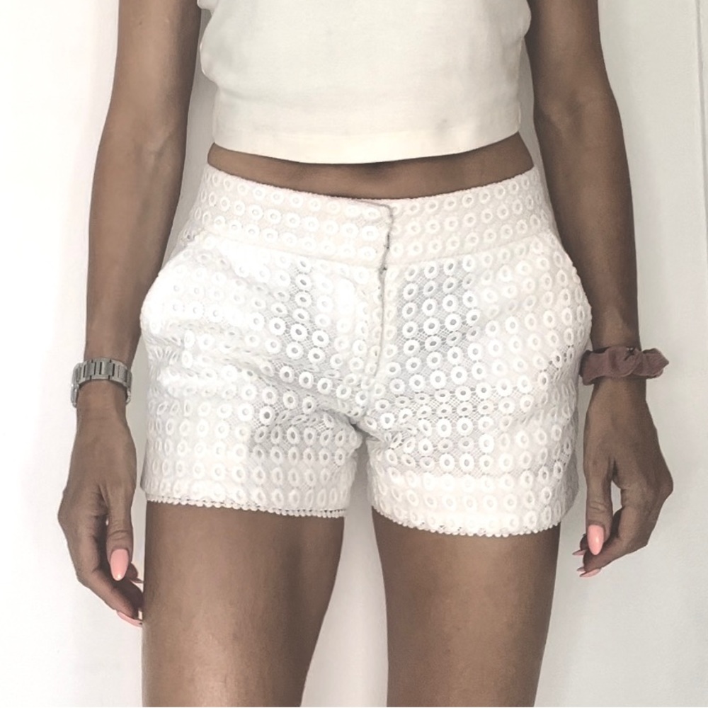 COPY - New Club Monaco white shorts